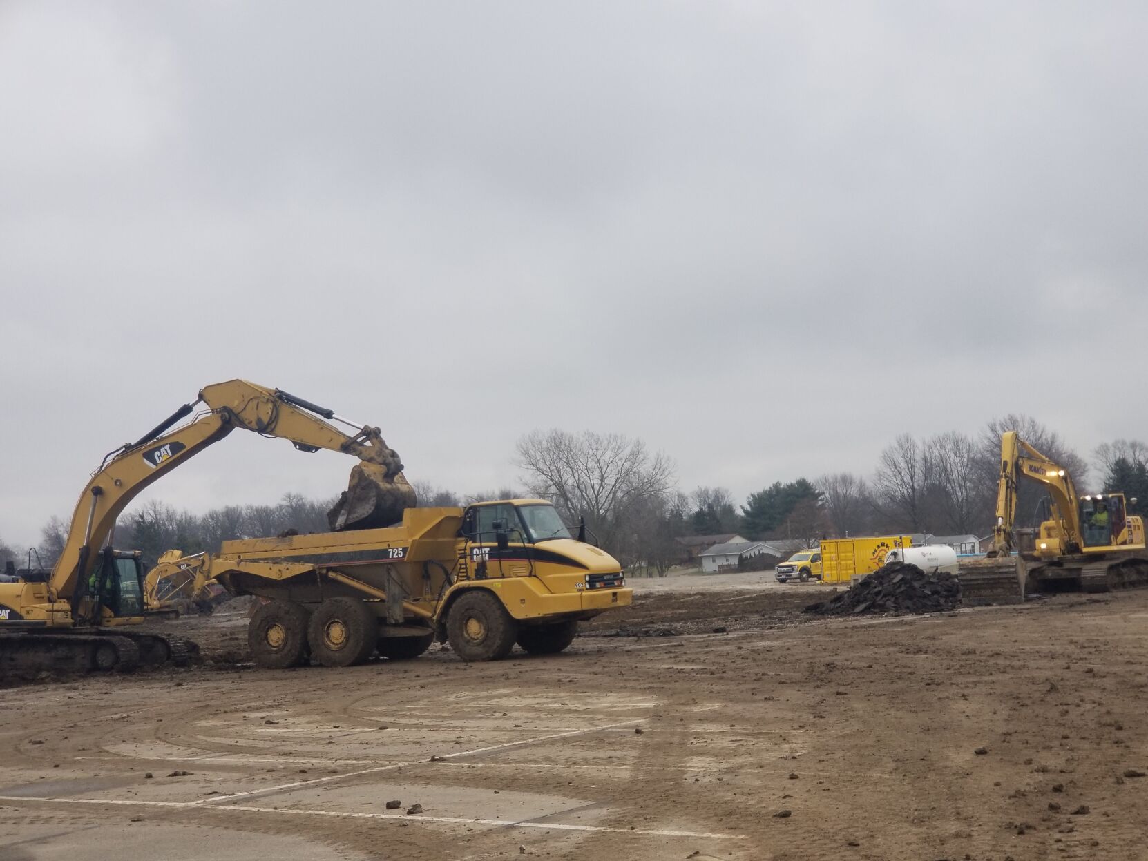Work resumes at site of new Shelby school